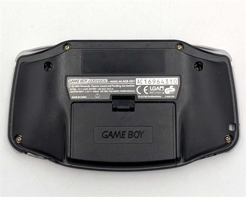Gameboy Advance - Console - Black - SNR AC14570736 (B Grade) (Used)
